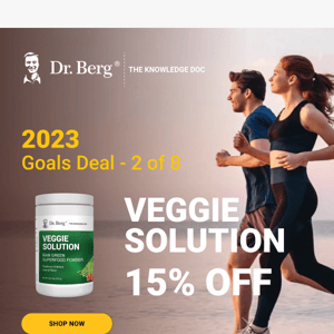 Try Our Veggie Solution at 15% OFF