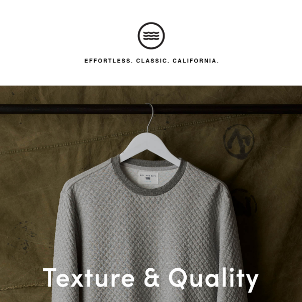 TEXTURE AND QUALITY