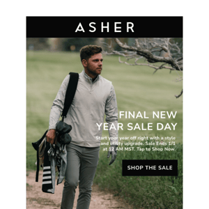 Final Sale Day: Get 30% Off