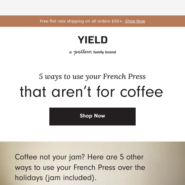 5 ways to use the French Press that aren’t for coffee