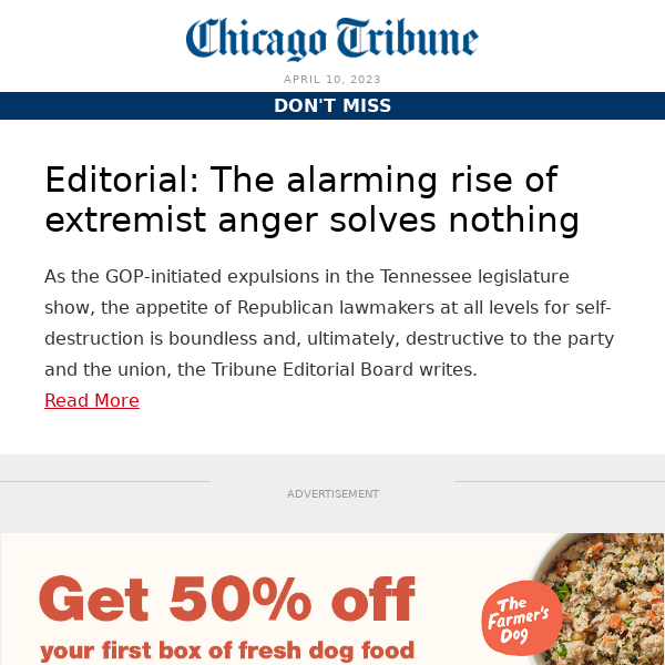 Editorial: The alarming rise of extremist anger solves nothing