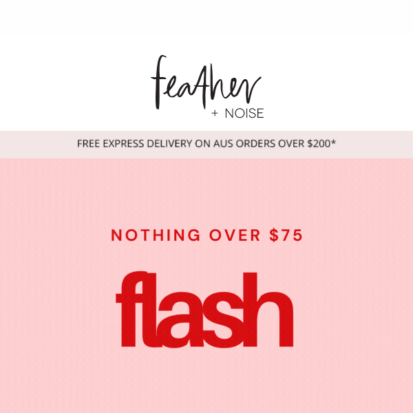 ⚡ FLASH SALE ⚡