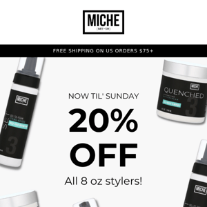 20% Off ALL Stylers ⚡️