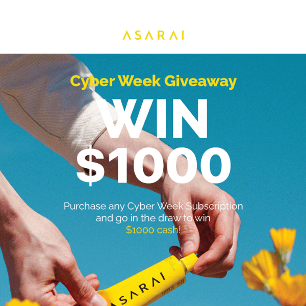 WIN $1000 CASH!