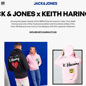 Keith Haring x JACK & JONES