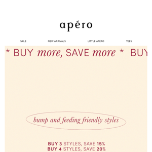 Spend & Save starts now on Feeding Friendly styles!