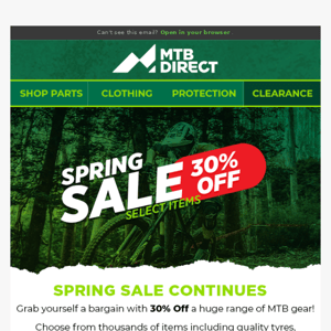 30% Off Spring Sale Continues, Dharco up to 50% Off