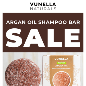 ✨ Over $8.50 Off Argan Shampoo Bars!