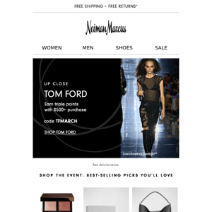 Don't wait: Triple InCircle points on Tom Ford