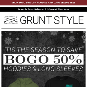 💥BOGO 50% OFF HOODIES & LONG SLEEVE TEES