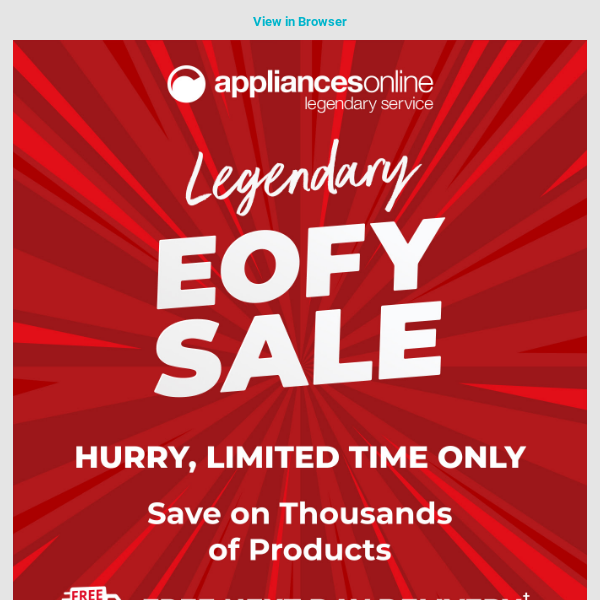 🚨 Today's BIGGEST EOFY SAVINGS are Selling Fast