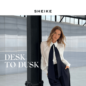 Desk to Dusk 🌙 Styles that offer mileage beyond the office