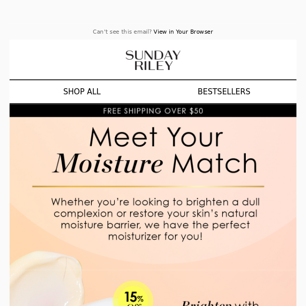 Meet your moisture match💧