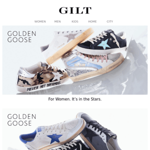 Golden Goose. Shop the all-stars.