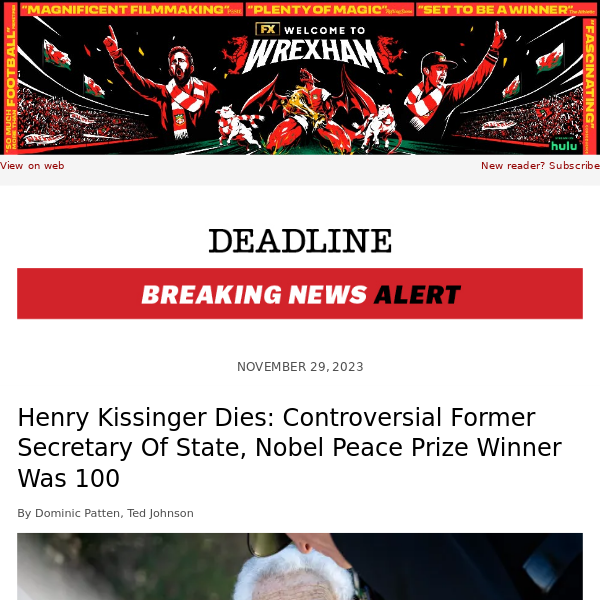 Henry Kissinger Dies: Controversial Former Secretary Of State, Nobel Peace Prize Winner Was 100