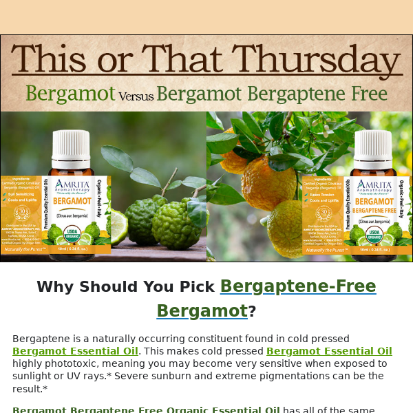 Learn Why Bergamot is Different from Other Citruses