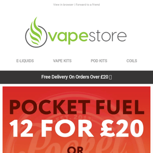 Pocket Fuel 12 For £20 ⛽ Limited Time Offer