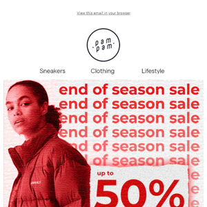 end of season sale has landed.