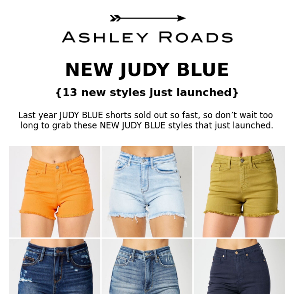 NEW JUDY BLUE ✨ 13 NEW SPRING STYLES