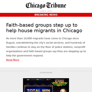 Faith-based groups step up to help house migrants in Chicago