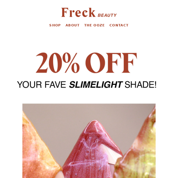 20% off, 100% LIT