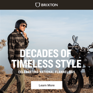 Celebrate National Flannel Day with Brixton