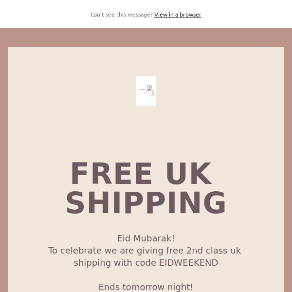 Free uk shipping