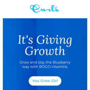 It’s Giving GROWTH! Vitamin BOGO Starts Now!