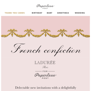 Our new Ladurée collection is sweet enough to eat