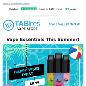 🔥 Introducing The Happy Vibes Twist Disposable!