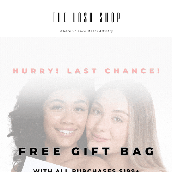 Get a FREE GIFT BAG WORTH $99+ 🤑