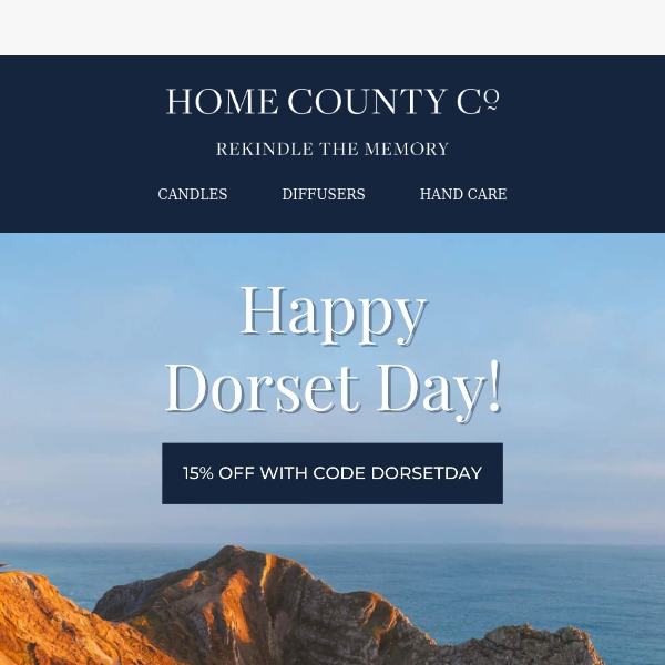 Happy Dorset Day Home County Co. 🌊