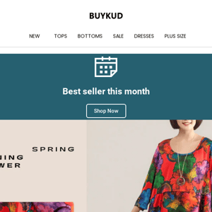 Get into a spring mindset with BUYKUD👗