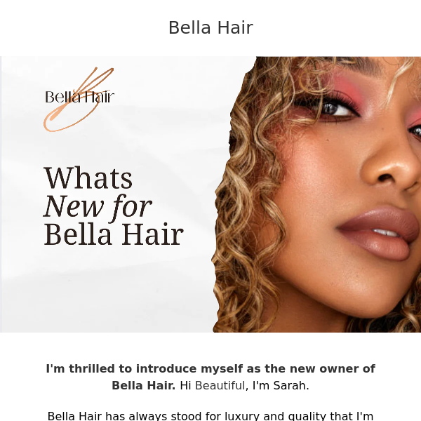 Bella Hair Extensions Latest Emails Sales Deals