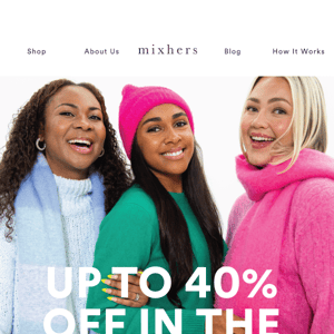 Up to 40% OFF in the RACE to SAVE