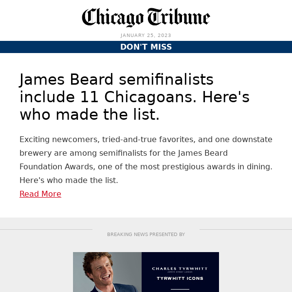 11 Chicagoans named James Beard semifinalists