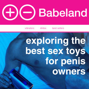 NEW guest blog: best toys for the 🍆with Justin Perlman