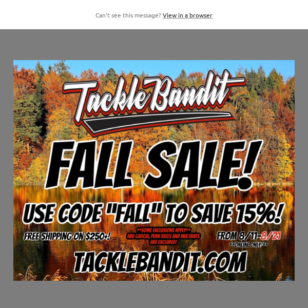 Bandit — Discount Tackle