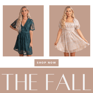 Turn Heads This Fall! 🍂