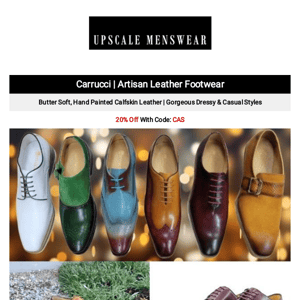 Don't Miss: Carrucci Leather Footwear | High Fashion Sets & More Head Turners