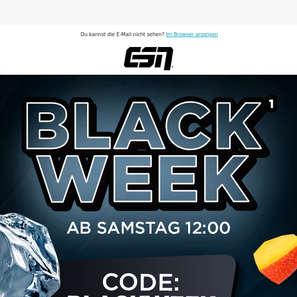 Die ESN Blackweek ist LIVE 🔥