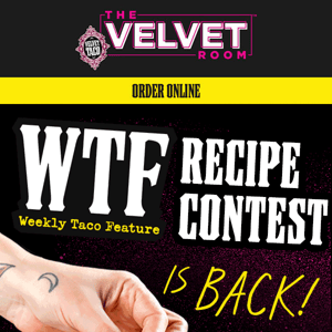 The WTF recipe contest is BACK!