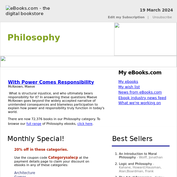 Philosophy : With Power Comes Responsibility by Maeve McKeown ...