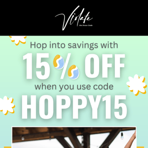 Hey, Violate The Dress Code! 🐰Hop into savings with a festive 15% off!