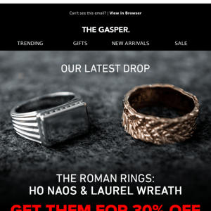 The Roman Rings Are Here!