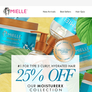 Surprise! 25% off ALL Moisture RX✨