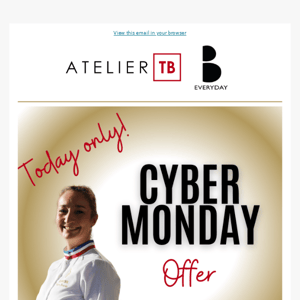 Join our special Cyber Monday offer!