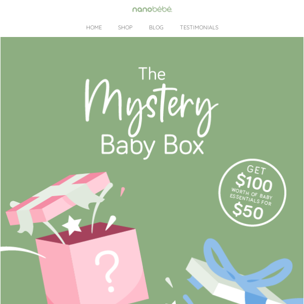 ✨The Mystery Baby Box✨ Get $100 Worth for $50