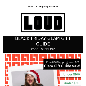 🎁 Hey Loud Lacquer, get up to 50% off xmas gifts