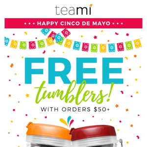 Teami Blends, Choose your FREE Tumbler! 🎊